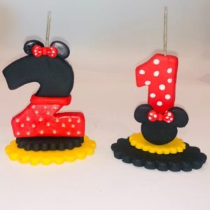 Velas Mickey e Minie